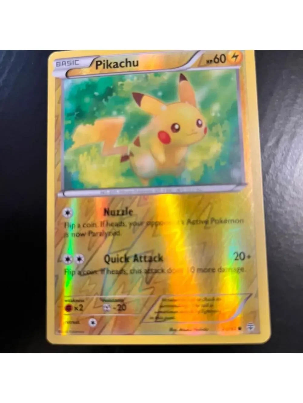 Pikachu 26/83 Holo Rare Generations 2016 Radiant Collection Pikachu